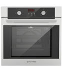 Ecomatic Built-in Gas Oven, 60 cm, 67 Liter, Gas Grill, With Fan, Stainless Steel, Display Unit, G6424TDX | ايكوماتيك فرن غاز بلت ان، 60 سم، 67 لتر، شواية غاز، بالمروحة، ستانلس ستيل، قطعة عرض، G6424TDX