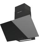 Ecomatic Kitchen Hood 60 cm in Black Crystal Glass | شفاط مطبخ إيكوماتيك 60 سم باللون زجاج كريستال أسود
