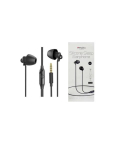 Yesido YH29 Silicone Sleep Earphone Wired 3.5mm Jack HD Microphone Earphone Black