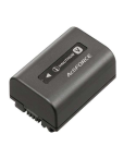 Sony NP- FV50 Camera Rechargeable Battery, 980mAh - Black