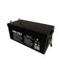UNI-TEX Rechargeable Battery, 12V, 200A - Black
