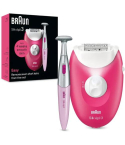 Braun Silk-épil 3 Electric Epilator, Pink - SE3-202