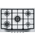 Franke Built-in Gas Hob, 75 cm, 5 Burners in Stainless Steel - FHTL755 4GTCXSC | مسطح غاز بلت ان فرانكي، 75 سم باللون ستانلس ستيل - FHTL755 4GTCXSC