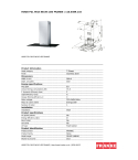 Franke Kitchen Hood 90 cm in Stainless Steel / Black Glass | شفاط مطبخ فرانكي 90 سم باللون ستانلس ستيل / زجاج أسود