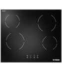 Fresh Built-in Ceramic Hob, 60 cm, 4 Zones in Black | مسطح سيراميك بلت ان فريش، 60 سم باللون أسود