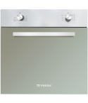 Fresh Built-in Gas Oven, 60 cm, 56 Liter, Gas Grill, With Fan, Air Fryer, Stainless Steel | فريش فرن غاز بلت ان، 60 سم، 56 لتر، شواية غاز، بالمروحة، قلاية هوائية، ستانلس ستيل