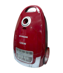 Fresh Canister Vacuum Cleaner 1800W in Red | مكنسة برميلية فريش 1800 وات لون أحمر