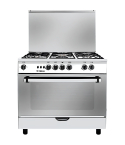 Fresh Gas Cooker 90 cm in Stainless Steel | بوتاجاز فريش 90 سم باللون ستانلس ستيل