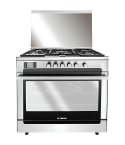 Fresh Gas Cooker 90 cm in Stainless Steel | بوتاجاز فريش 90 سم باللون ستانلس ستيل