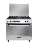 Fresh Gas Cooker 90 cm in Stainless Steel | بوتاجاز فريش 90 سم باللون ستانلس ستيل