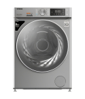 Fresh Front Load Washing Machine 8 kg in Light Silver - FL-DD Inverter-08Kgs-G1-S | غسالة تحميل أمامي فريش 8 كجم باللون فضي فاتح - FL-DD Inverter-08Kgs-G1-S