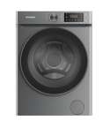 Fresh Front Load Washing Machine 8 kg in Dark Silver - FL-DD Inverter-08Kgs-G2-DS | غسالة تحميل أمامي فريش 8 كجم باللون فضي غامق - FL-DD Inverter-08Kgs-G2-DS
