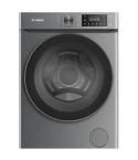 Fresh Front Load Washing Machine 9 kg in Dark Silver - FL-DD Inverter-09Kgs-G2-DS | غسالة تحميل أمامي فريش 9 كجم باللون فضي غامق - FL-DD Inverter-09Kgs-G2-DS