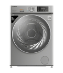 Fresh Front Load Washing Machine 9 kg in Silver - W9DD1455G1 | غسالة تحميل أمامي فريش 9 كجم باللون فضي - W9DD1455G1