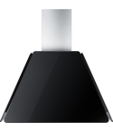 Fresh Kitchen Hood 60 cm in Black Glass | شفاط مطبخ فريش 60 سم باللون زجاج أسود