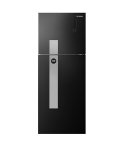 Fresh Refrigerator 397 Liter in Black Glass - FNT-MR470 YGMLS | ثلاجة فريش 397 لتر باللون زجاج اسود - FNT-MR470 YGMLS