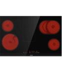 Gorenje Built-in Ceramic Hob, 90 cm, 4 Zones in Black Glass - ECS959BCSC | مسطح سيراميك بلت ان جورنيه، 90 سم باللون أسود - ECS959BCSC