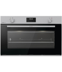 Gorenje Built-in Gas Oven, 90 cm, 88 Liter, Gas Grill, With Fan, Stainless Steel, BOG9832E01X | جورينيه فرن غاز بلت ان، 90 سم، 88 لتر، شواية غاز، بالمروحة، ستانلس ستيل، BOG9832E01X