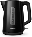 Philips Series 3000 Plastic Electric Kettle 1.7 L 2200 W Black - HD9318/20
