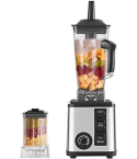 JAMAKY Multifunctional Blender 6000W 2.5 L 2 In 1 JMK4007 Black x Silver