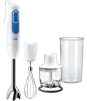 Braun Multi Quick 3 Hand Blender, 700 Watt, White Blue - MQ3025
