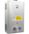 Olympic Water Heater Gas, 10 Liters,With Adabter And Chimney, Silver - natural gas - 945105583