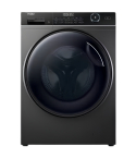 Haier Front Load Washing Machine 9 kg in Dark Silver - HW90-B14959S8TU1 | غسالة تحميل أمامي هاير 9 كجم باللون فضي غامق - HW90-B14959S8TU1