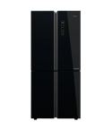 Haier Refrigerator 502 Liter in Black Glass - HRF-550TDBG | ثلاجة هاير 502 لتر باللون زجاج اسود - HRF-550TDBG