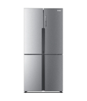 Haier Refrigerator 502 Liter in Silver - HRF-550TDPD | ثلاجة هاير 502 لتر باللون فضي - HRF-550TDPD