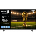 Hisense TV 75 inch in Black - 75A6N | تلفزيون (شاشة) هايسنس 75 بوصة باللون أسود - 75A6N