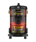 Hitachi Canister Vacuum Cleaner 2300W in Red & Black | مكنسة برميلية هيتاشي 2300 وات لون أحمر × أسود