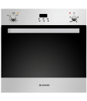 Hoover Built-in Gas Oven, 60 cm, 66 Liter, Gas Grill, With Fan, Stainless Steel, HGEGF2DD | هوفر فرن غاز بلت ان، 60 سم، 66 لتر، شواية غاز، بالمروحة، ستانلس ستيل، HGEGF2DD