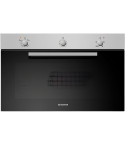 Hoover Built-in Gas Oven, 90 cm, 93 Liter, Gas Grill, With Fan, Stainless Steel, HGGF93 | هوفر فرن غاز بلت ان، 90 سم، 93 لتر، شواية غاز، بالمروحة، ستانلس ستيل، HGGF93