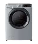 Hoover Washer Dryer 8 kg in Silver - H3DP485TAMBRELA | غسالة ومجفف هوفر 8 كجم باللون فضي - H3DP485TAMBRELA