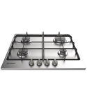 Indesit Built-in Gas Hob, 60 cm, 4 Burners in Stainless Steel - THB642IX/I | مسطح غاز بلت ان انديست، 60 سم باللون ستانلس ستيل - THB642IX/I