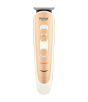KEMEi Rechargeable Hair Trimmer Single Guide Comb Dry Use in Gold - KM-9019 | ماكينة حلاقة كيمي قابلة للشحن مشط توجيه واحد استخدام جاف باللون ذهبي - KM-9019
