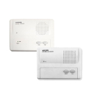 KOCOM KIC-301 Wire Intercom Master Unit with KIC-300S Sub Unit, 1 Line - White