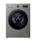LG Front Load Washing Machine 7 kg in Platinum Silver - F4Y2QYG6P | غسالة تحميل أمامي ال جي 7 كجم باللون فضي بلاتينيوم - F4Y2QYG6P