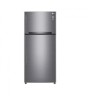 LG Refrigerator 475 Liter in Silver - GN-H622HLHL | ثلاجة إل جي 475 لتر باللون فضي - GN-H622HLHL