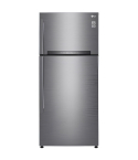 LG Refrigerator 475 Liter in Silver - GN-H622HLHL | ثلاجة إل جي 475 لتر باللون فضي - GN-H622HLHL