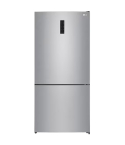 LG Refrigerator 588 Liter in Silver - GTF569PVAM | ثلاجة إل جي 588 لتر باللون فضي - GTF569PVAM