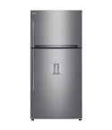 LG Refrigerator 592 Liter in Silver - GR-F822HLHM | ثلاجة إل جي 592 لتر باللون فضي - GR-F822HLHM