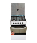 LONG LIFE Gas Hob 55 cm in White | مسطح غاز لونج لايف 55 سم باللون أبيض