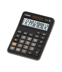 Casio MX-12B-BK Practical Mini Desktop Calculator - Black