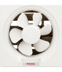 Maxel Wall Exhaust Fan 25 cm in White | شفاط حائط ماكسيل 25 سم باللون أبيض