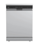 Midea Dishwasher 14 Place Settings in Silver - MDWPF1433C(S)-W-EG | غسالة أطباق ميديا 14 فرد باللون فضي - MDWPF1433C(S)-W-EG