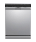 Midea Dishwasher 14 Place Settings in Silver - MDWEF1433D(SS) | غسالة أطباق ميديا 14 فرد باللون فضي - MDWEF1433D(SS)