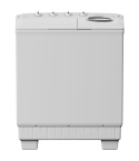 Midea Semi Automatic Washing Machine 10 kg in White - MTE02W100/W | غسالة نصف أوتوماتيك ميديا 10 كجم باللون أبيض - MTE02W100/W
