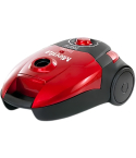Mienta Canister Vacuum Cleaner 2000W in Red | مكنسة برميلية ميانتا 2000 وات لون أحمر