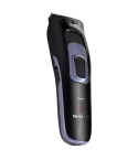 Mienta Rechargeable Hair Clipper XV1 16 Length Settings Charging Indicator in Black - HC26306A | ماكينة حلاقة شعر ميينتا XV1 قابلة للشحن 16 درجة تحكم في الطول مؤشر شحن باللون أسود - HC26306A